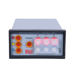 Voltage Indicating And Control Unit With Phase Comparator