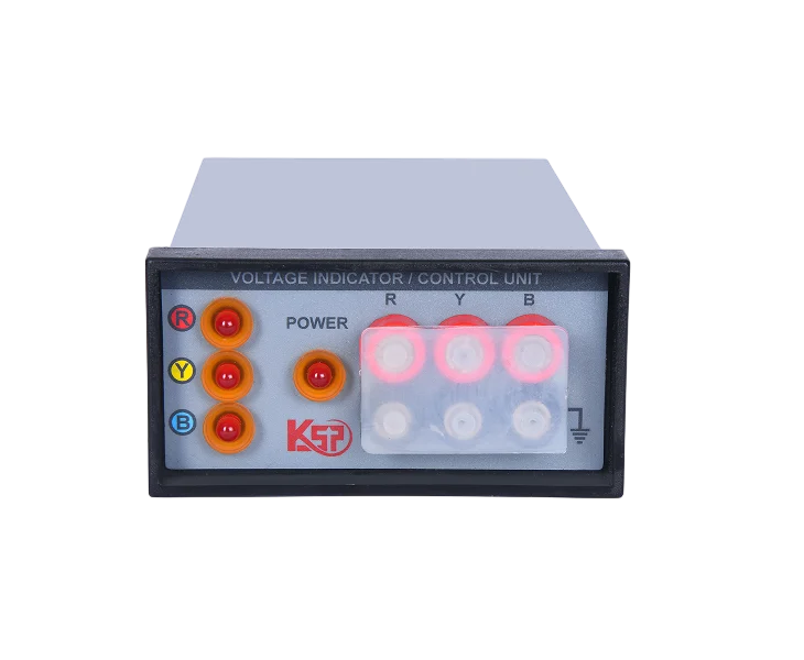 Voltage Indicating And Control Unit With Phase Comparator